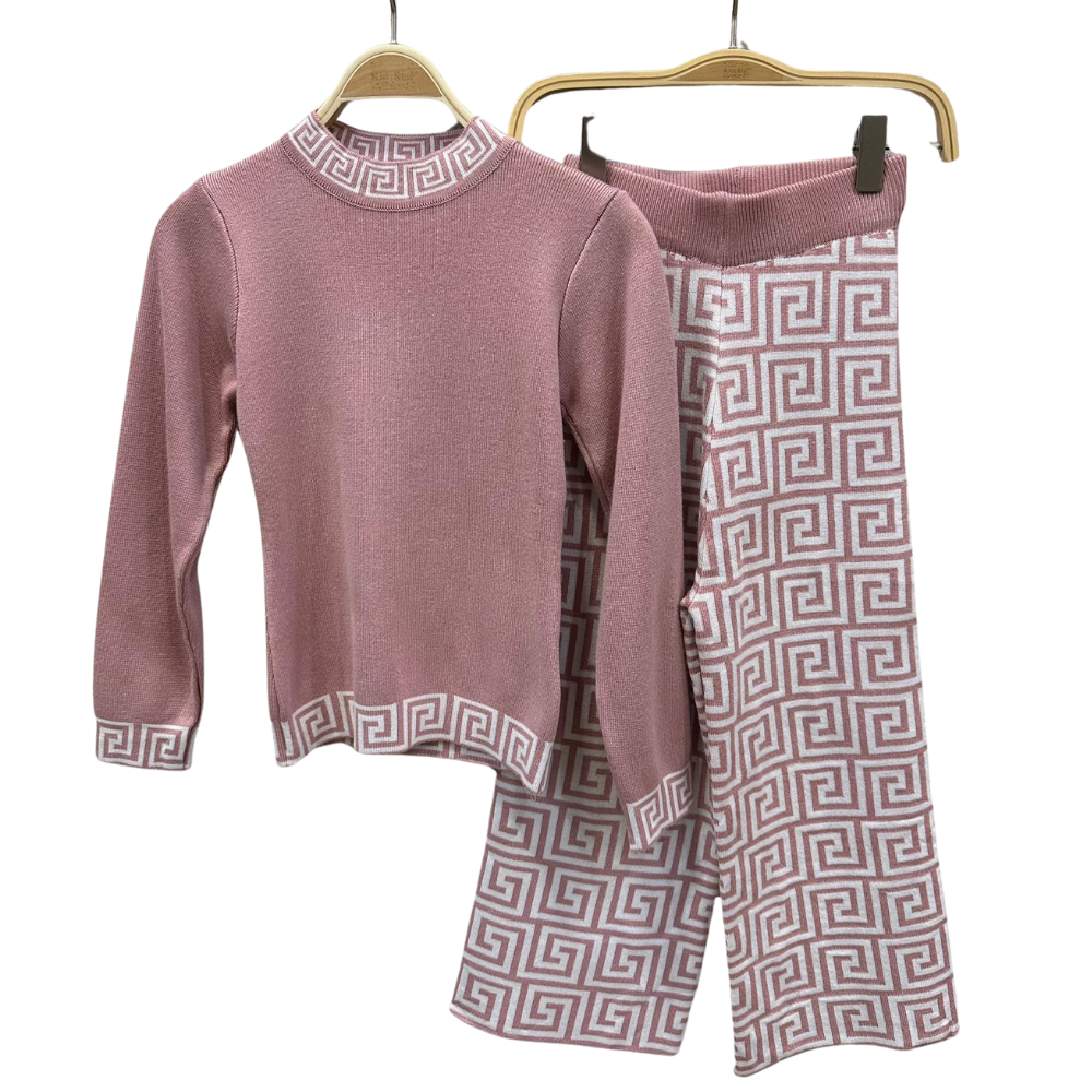 Ensemble jogging fille (Rose)