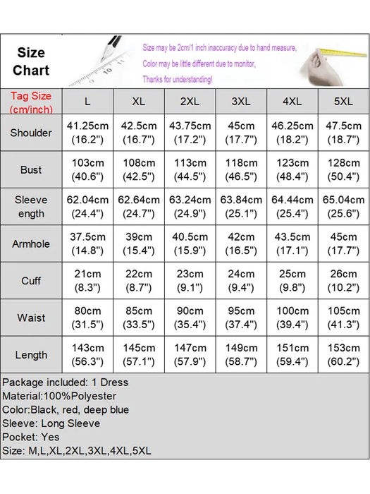 VONDA-Robe maxi rayée élégante pour femme, robe d'été bohème, robe d'été décontractée, robe de soirée à manches longues, robe éducative, grande taille 5XL, 2024