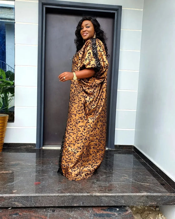 Abayas de luxe pour femmes, vêtements africains, Dubaï, mode musulmane, caftan, robes de soirée, robe boubou, printemps, 2024